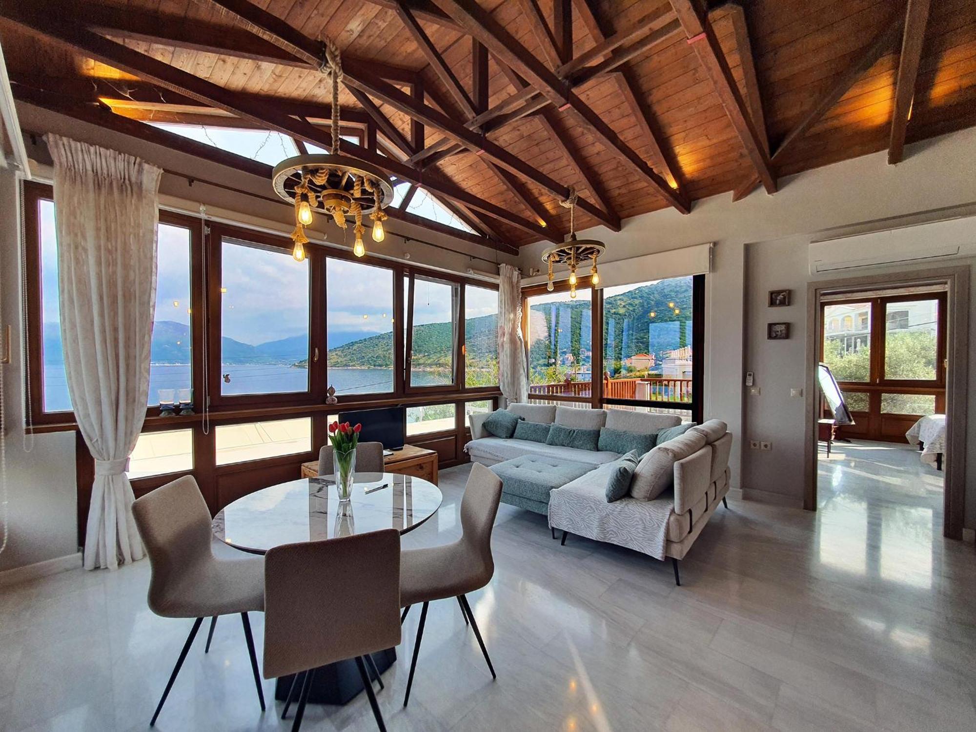 Sea Rock Apartment Agia Efimia Ngoại thất bức ảnh