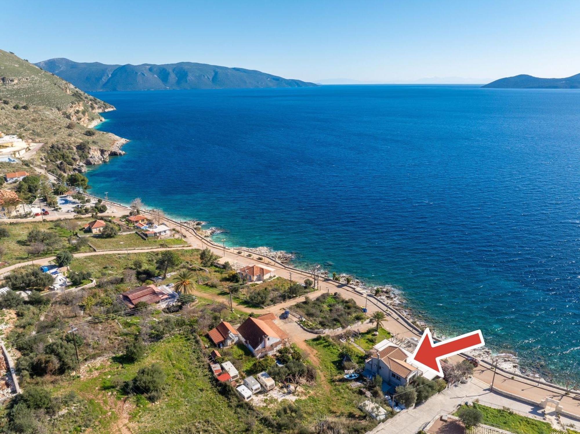 Sea Rock Apartment Agia Efimia Ngoại thất bức ảnh