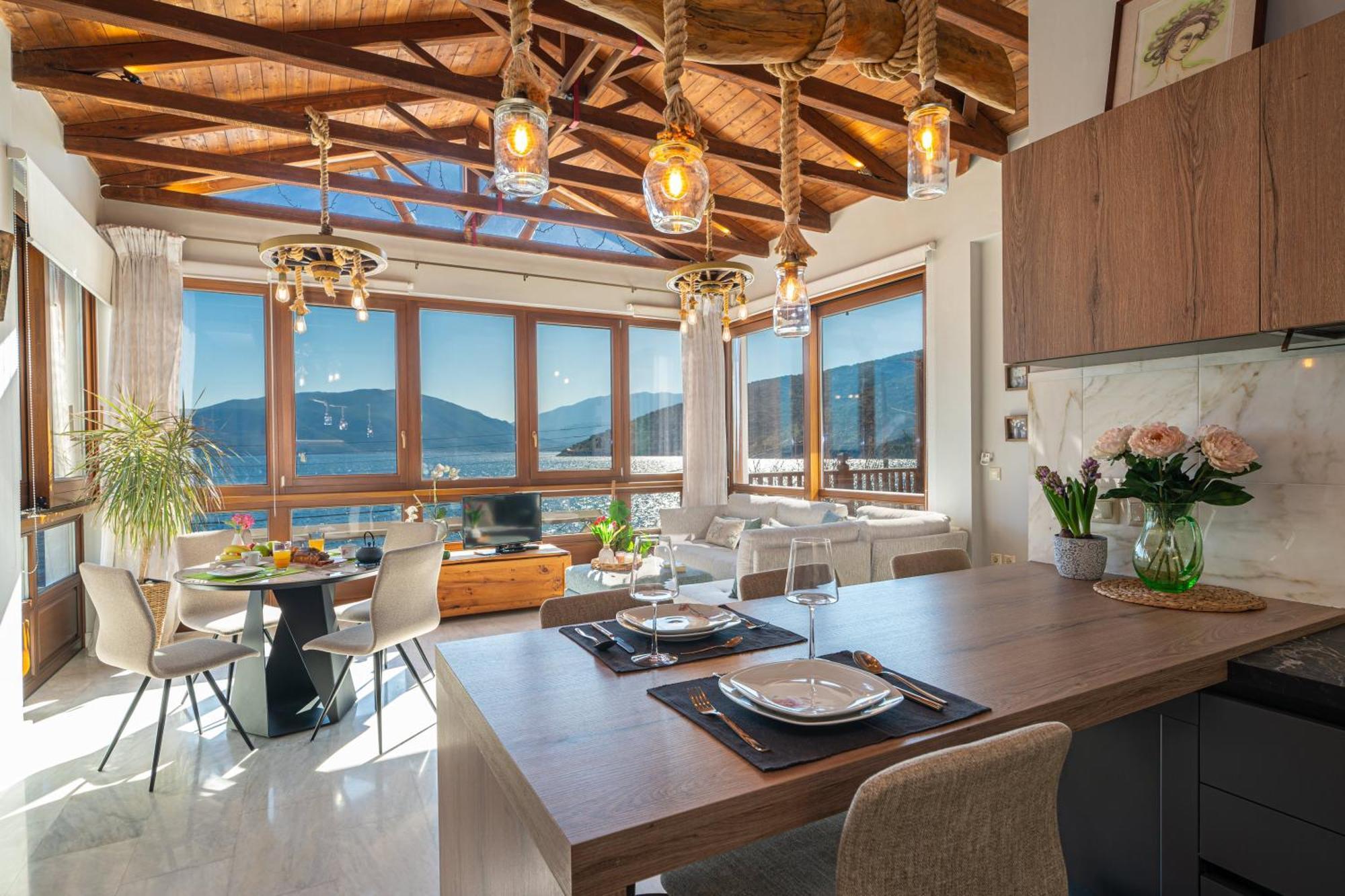 Sea Rock Apartment Agia Efimia Ngoại thất bức ảnh